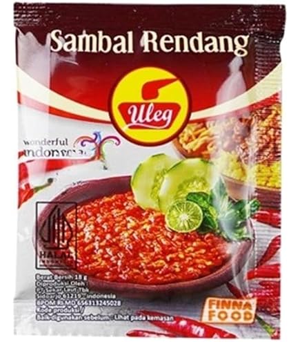 Amazon | Uleg ウレグ Sambal Ijo サンバル イジョ パウチ小袋